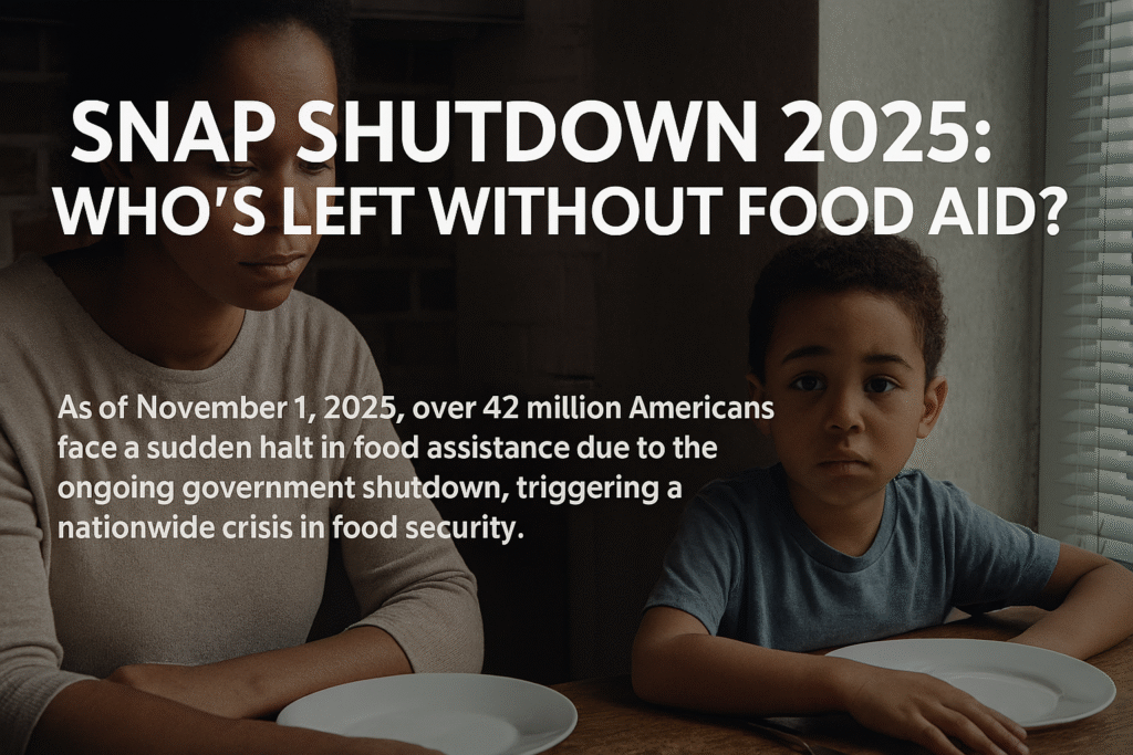 SNAP shutdown 2025
