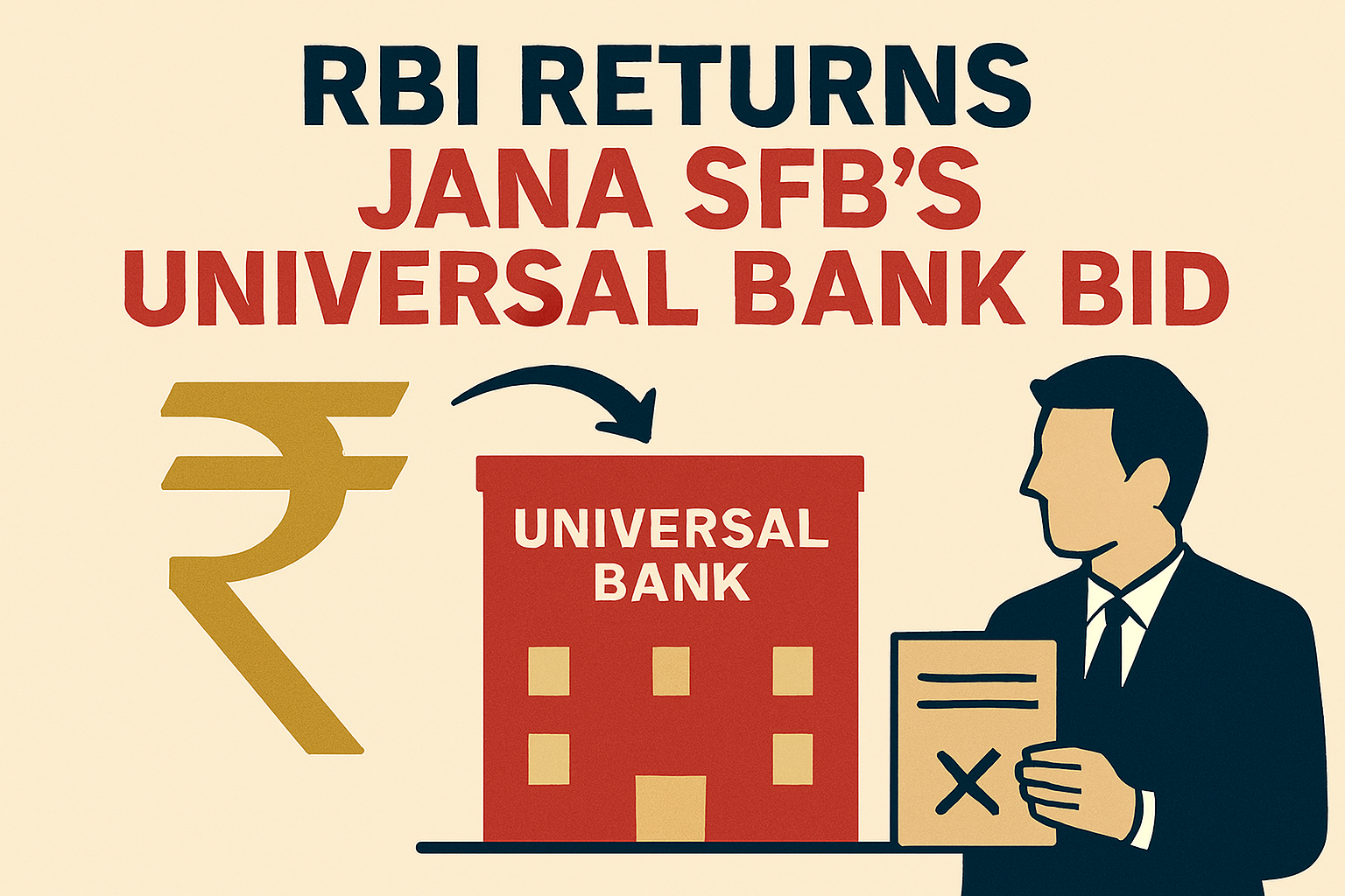 RBI Returns Jana SFB’s Universal Bank Bid