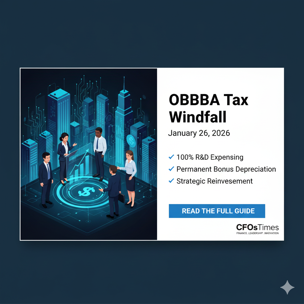 OBBBA Tax Windfall: 2026 Strategic Reinvestment Guide for CFOs