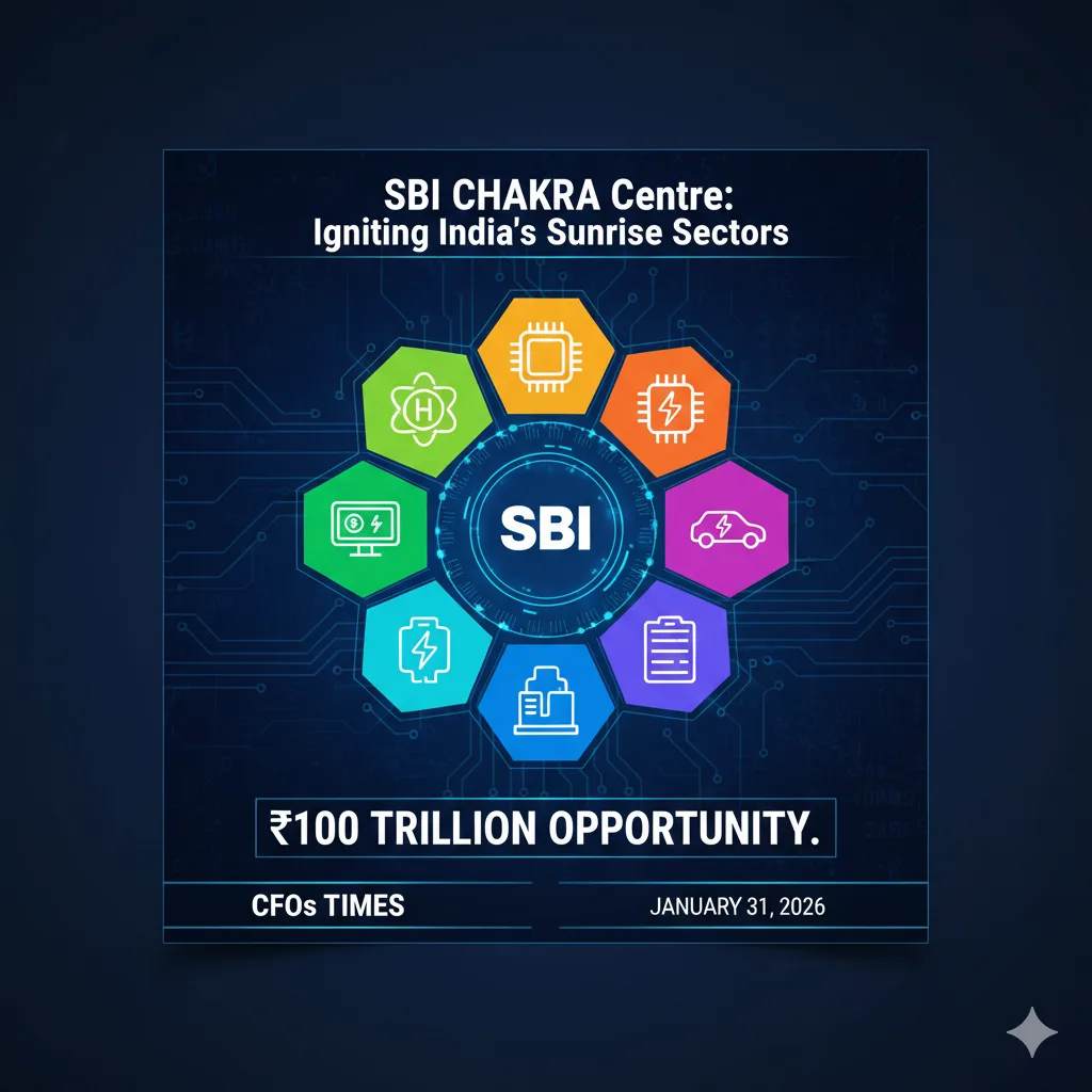 SBI CHAKRA Centre: Financing the ₹100 Trillion Sunrise Sector Revolution in India