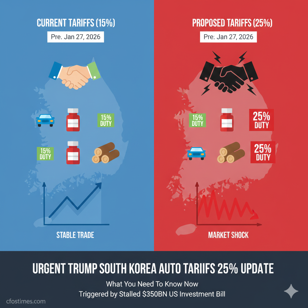Trump South Korea Auto Tariffs 25% Update: A Critical Market Shift