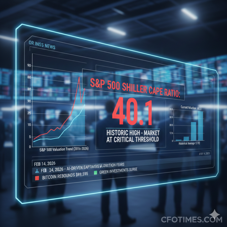 S&P 500 Shiller CAPE Ratio