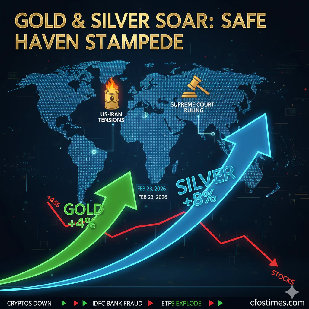 Safe Haven Stampede into Gold and Silver