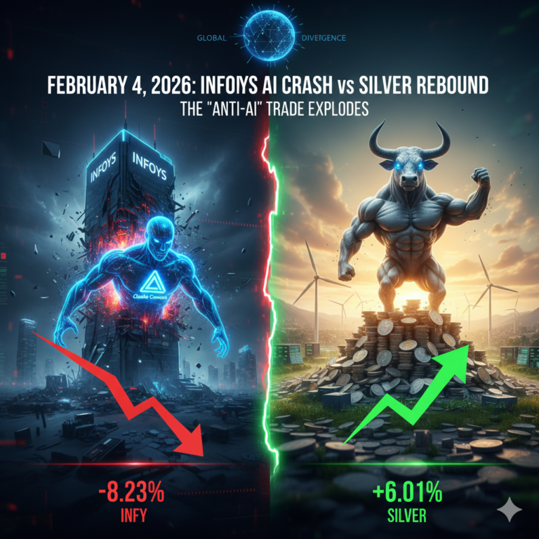 Infosys AI Crash vs Silver Rebound 2026: Decoding Important "Anti-AI" Market Rupture