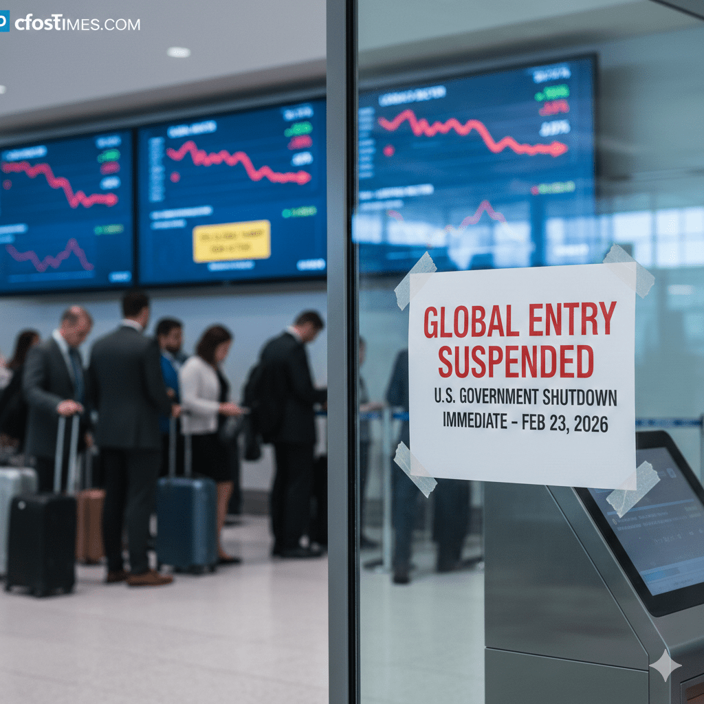 Global Entry Shutdown 2026 Business Impact