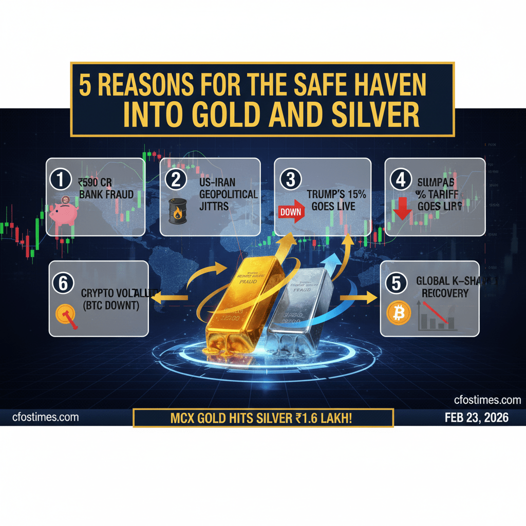 Safe Haven Stampede into Gold and Silver