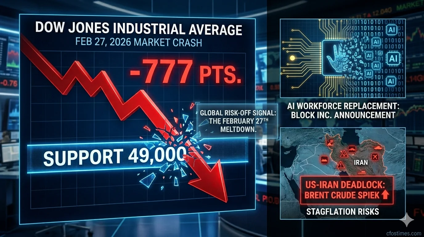 Why is the US Stock Market Sinking Today
