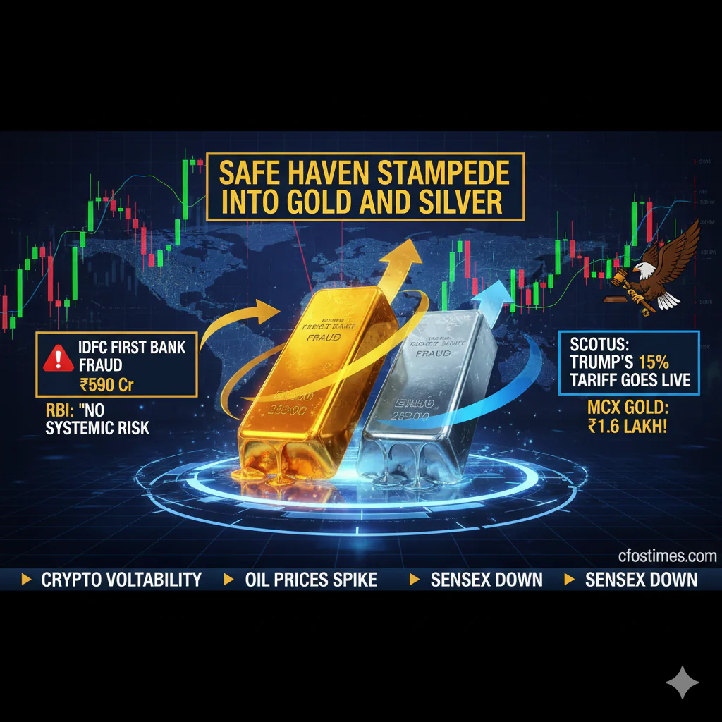 Safe Haven Stampede into Gold and Silver