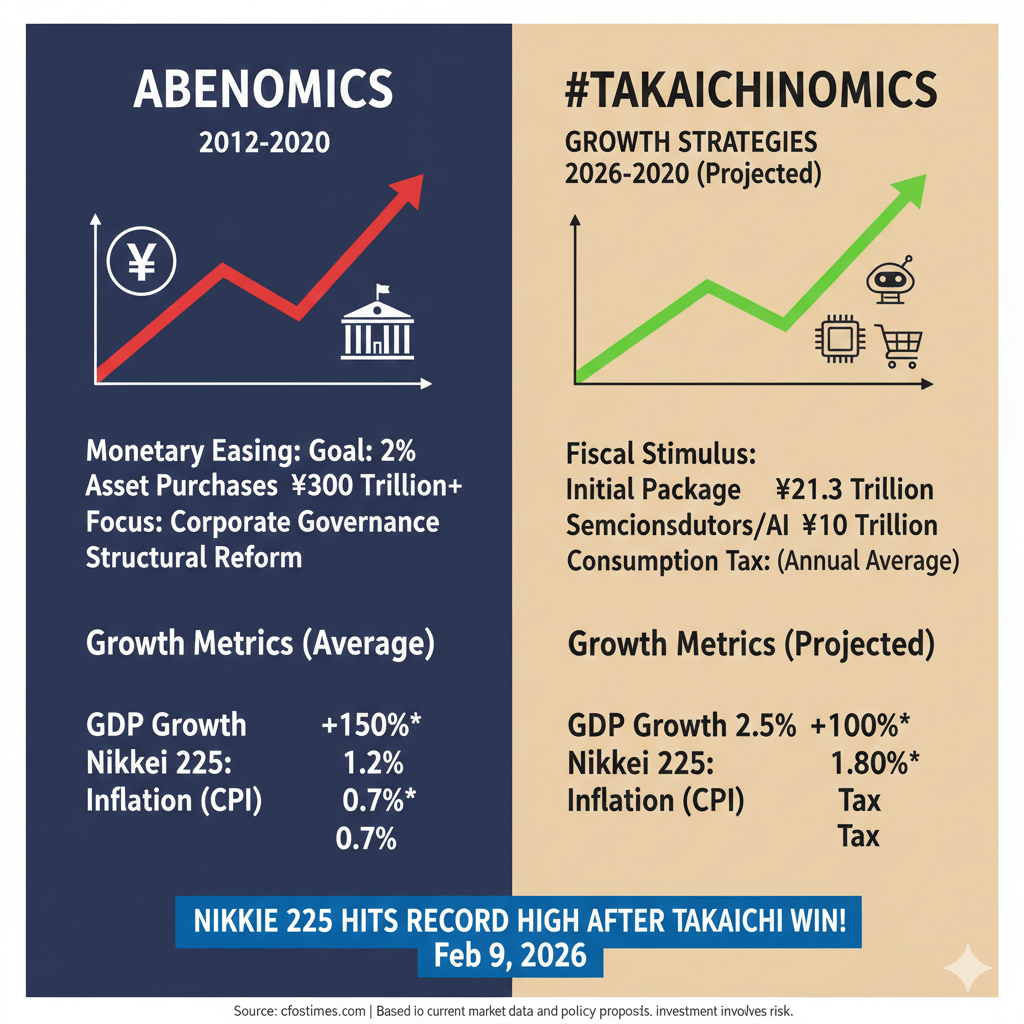 Nikkei 225 Record High After Takaichi Win