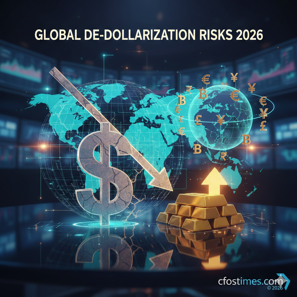 Global De-Dollarization Risks 2026