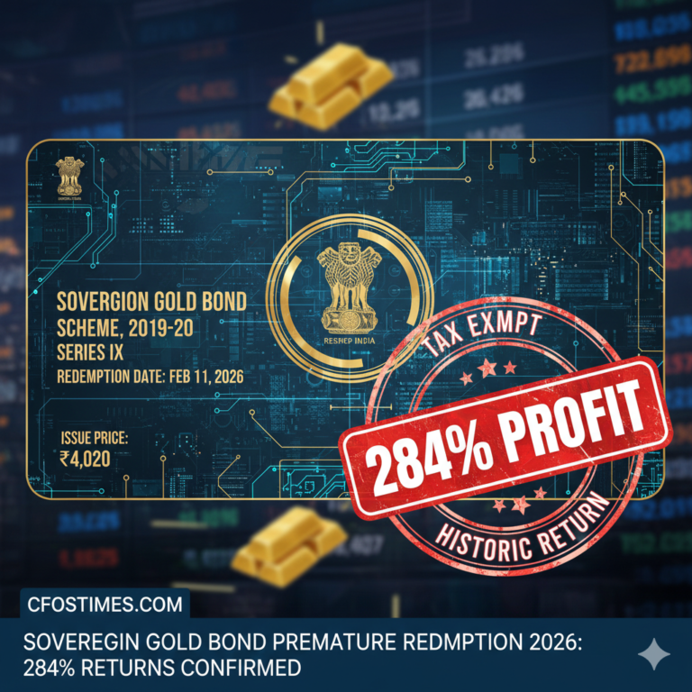 Sovereign Gold Bond Premature Redemption 2026