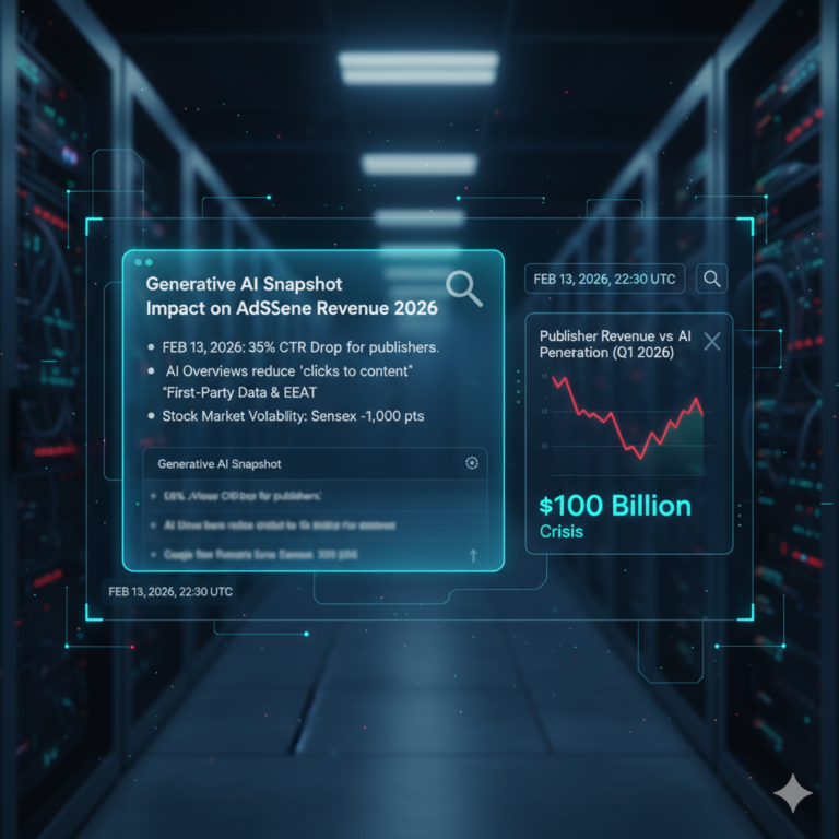 Google Search Generative Experience Impact on AdSense Revenue 2026