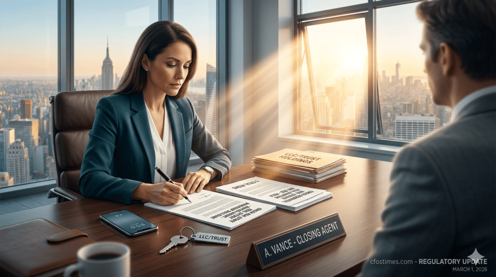 FinCEN Residential Real Estate Reporting Rule 2026: 5 Fatal Risks for Cash Buyers