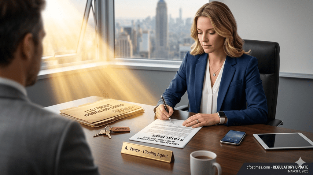 FinCEN Residential Real Estate Reporting Rule 2026: 5 Fatal Risks for Cash Buyers