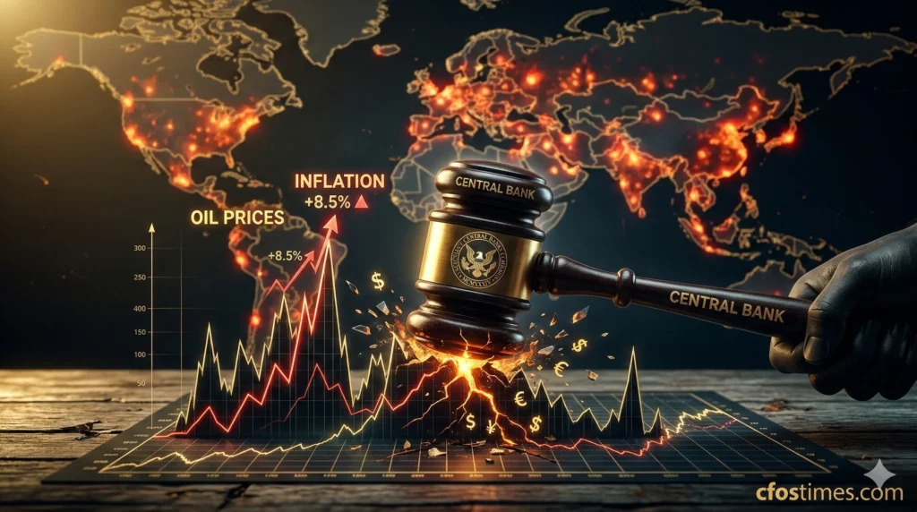 Global central banks turn hawkish amid Iran war energy shock – interest rates stay high March 2026