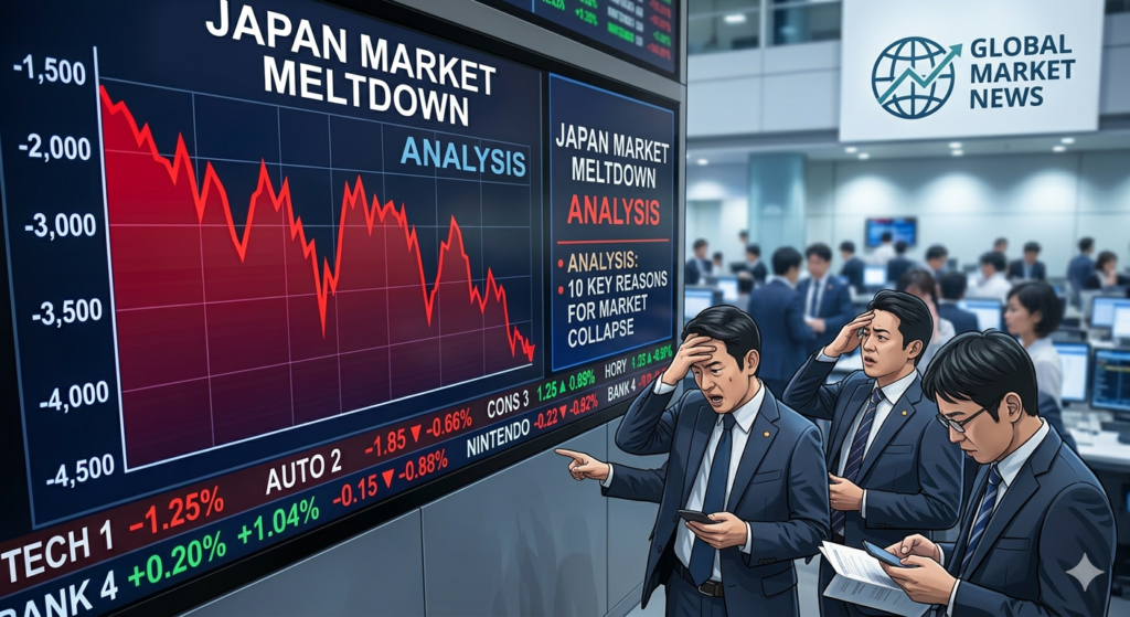 Why Nikkei 225 stock index is crashing