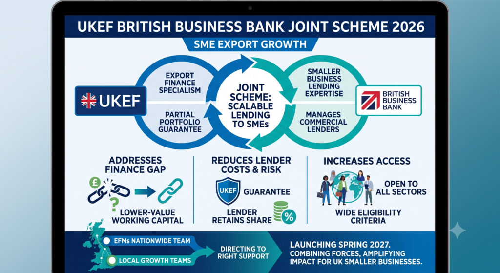 UKEF British Business Bank joint scheme 2026