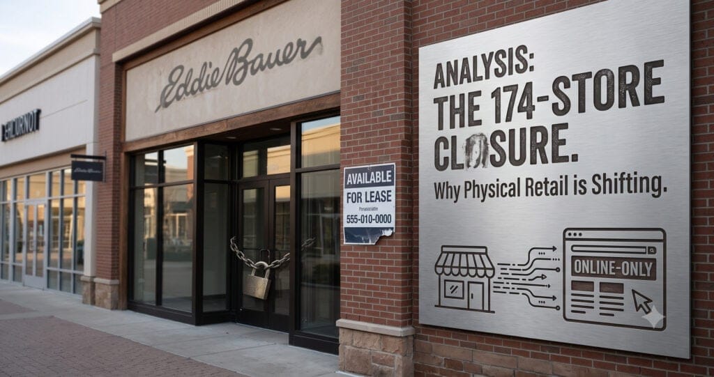 why Eddie Bauer to close all 174 stores