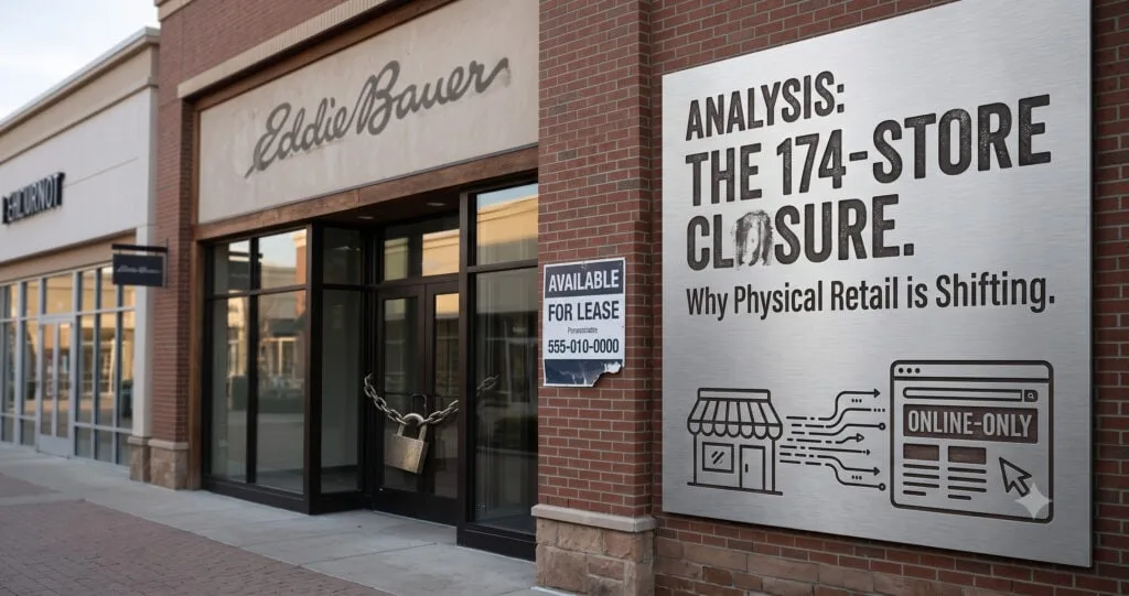 why Eddie Bauer to close all 174 stores