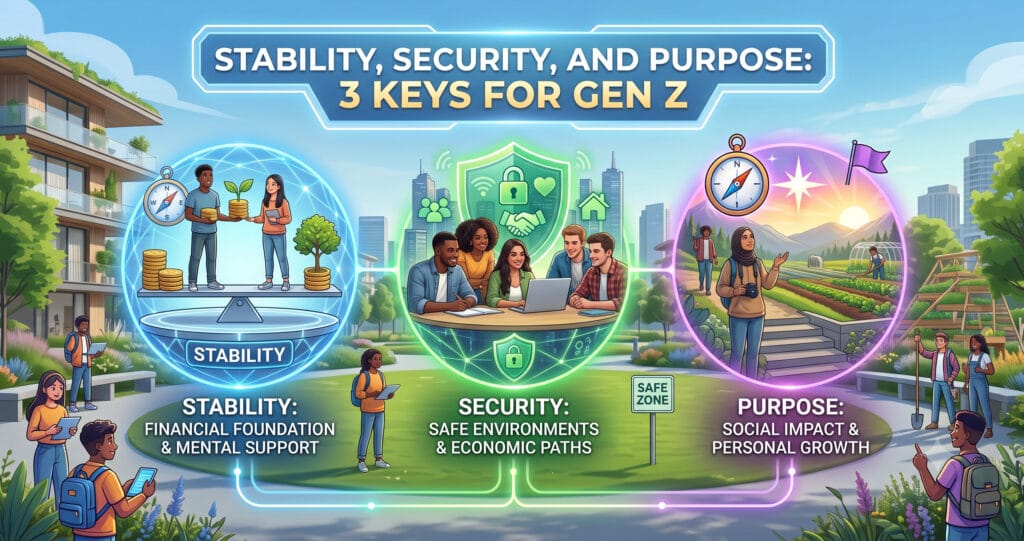 Stability, Security, and Purpose: 3 Keys for Gen Z