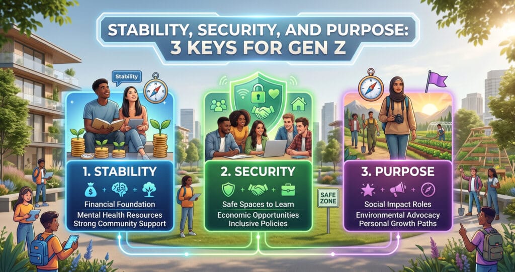 Stability, Security, and Purpose: 3 Keys for Gen Z