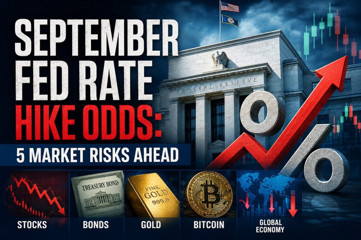 September Fed Rate Hike Odds: 5 Market Risks Ahead