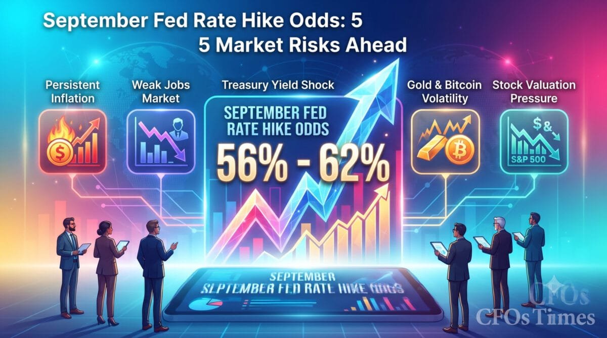 September Fed Rate Hike Odds: 5 Market Risks Ahead