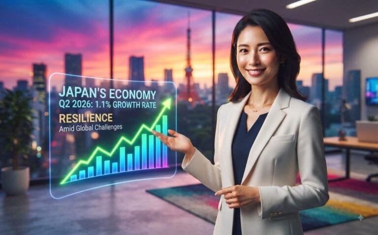 Japan’s Q2 Economy Manages 1.1% Growth Rate