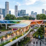Amazing Sheltered Linkway to Connect Tanjong Pagar CC to MRT Station