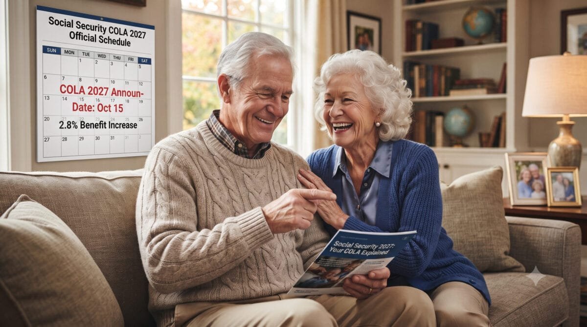 Social Security COLA 2027 Announcement Date 