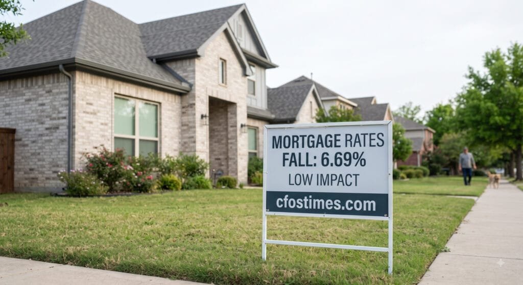 Mortgage Rates Fell To 6.69%