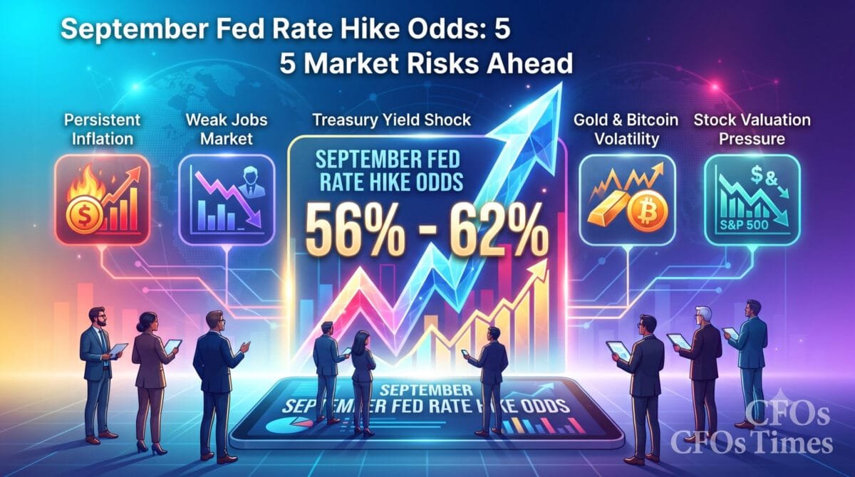 September Fed Rate Hike Odds: 5 Market Risks Ahead