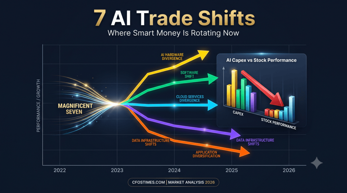 7 AI Trade Shifts: Where Smart Money Is Rotating Now